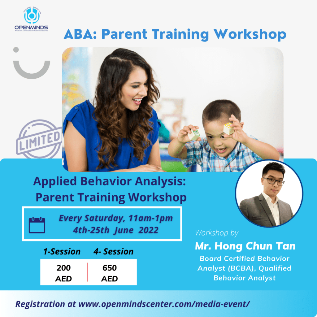 aba: parent training workshop in dubai